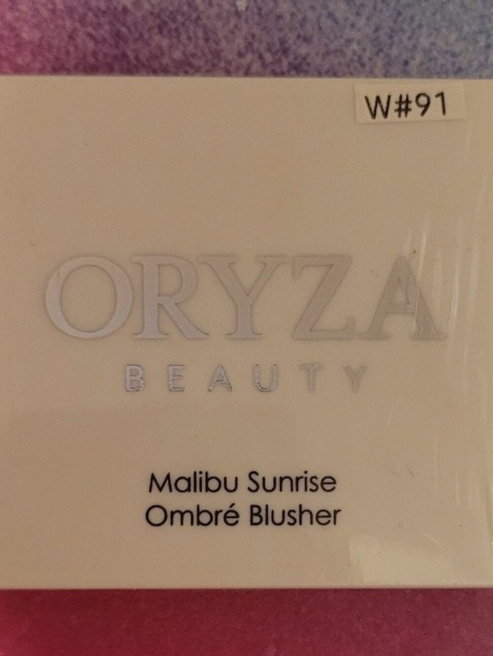 Oryza Beauty Malibu Sunrise Ombre Blusher New
